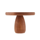 Max Wood Cake Stand Wedding Cake Fondant Display Plate Photography Prop Brown L