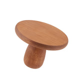 Max Wood Cake Stand Wedding Cake Fondant Display Plate Photography Prop Brown L