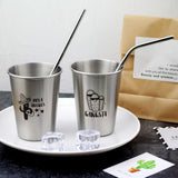 Max Stainless Steel Cactus Series Drink Cups Stackable Durable Drinking A