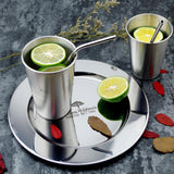 Max Stainless Steel Cactus Series Drink Cups Stackable Durable Drinking A