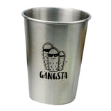 Max Stainless Steel Cactus Series Drink Cups Stackable Durable Drinking C