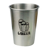 Max Stainless Steel Cactus Series Drink Cups Stackable Durable Drinking C