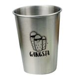 Max Stainless Steel Cactus Series Drink Cups Stackable Durable Drinking C