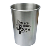Max Stainless Steel Cactus Series Drink Cups Stackable Durable Drinking D