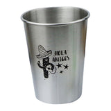Max Stainless Steel Cactus Series Drink Cups Stackable Durable Drinking D