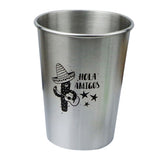 Max Stainless Steel Cactus Series Drink Cups Stackable Durable Drinking D