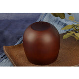 Max Wooden Milk Mug Drinking Juice Cup Coffee Tea Water Wood Bottle Dark Brown