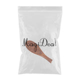 Max Fish Shape Wooden Ladle Handheld Rice Ladle Nanmu Meal Rice Spoon Brown