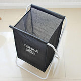 Maxbell Foldable Laundry Hamper Dirty Clothes Basket Kids Toy Organizer Black - Aladdin Shoppers