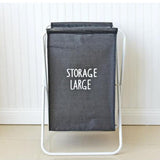 Maxbell Foldable Laundry Hamper Dirty Clothes Basket Kids Toy Organizer Black - Aladdin Shoppers