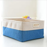 Maxbell Laundry Basket Hamper Clothes Box Toy Organizer Storage Container Blue - Aladdin Shoppers