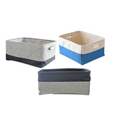 Maxbell Laundry Basket Hamper Clothes Box Toy Organizer Storage Container Blue - Aladdin Shoppers