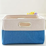 Maxbell Laundry Basket Hamper Clothes Box Toy Organizer Storage Container Blue - Aladdin Shoppers