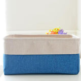 Maxbell Laundry Basket Hamper Clothes Box Toy Organizer Storage Container Blue - Aladdin Shoppers