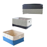 Maxbell Laundry Basket Hamper Clothes Box Toy Organizer Storage Container Blue - Aladdin Shoppers