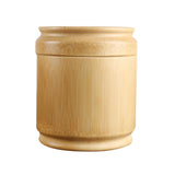 Maxbell Handmade Tea Box Bamboo Storage Box Tea Canister Lid Kitchen Storage Jars S - Aladdin Shoppers