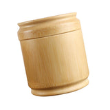 Maxbell Handmade Tea Box Bamboo Storage Box Tea Canister Lid Kitchen Storage Jars S - Aladdin Shoppers