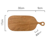 Maxbell Wooden Fruit Tray Food Server Pallet Cutting Board Dinner Plates Pizza Pan E - Aladdin Shoppers