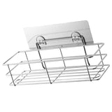 Shower Basket Shelf for Shampoo Conditioner Bathroom Kitchen Storage Organizer Stainless Steel