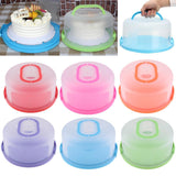 Maxbell Portable Cake Carrier Plastic Cupcake Container Muffin Packing Box Pink