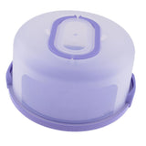 Maxbell Portable Cake Carrier Plastic Cupcake Container Muffin Packing Box Purple