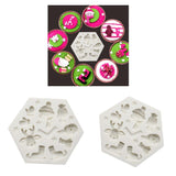 Maxbell  Bakeware Set Christmas Cake Pan Santa Christmas Jingle bells Socks Molds