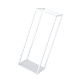 Maxbell Home Decor Rectangular Display Stand for Plants Art Crafts White 27cm - Aladdin Shoppers
