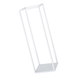 Maxbell Home Decor Rectangular Display Stand for Plants Art Crafts White 32cm - Aladdin Shoppers