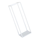 Maxbell Home Decor Rectangular Display Stand for Plants Art Crafts White 32cm - Aladdin Shoppers