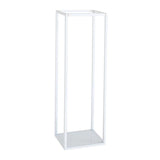 Maxbell Home Decor Rectangular Display Stand for Plants Art Crafts White 32cm - Aladdin Shoppers