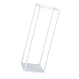 Maxbell Home Decor Rectangular Display Stand for Plants Art Crafts White 32cm - Aladdin Shoppers
