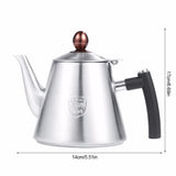 Maxbell 1.2L Coffee Kettle Pour Over Hand Drip Pot Coffee Tea Pot Stainless Matte