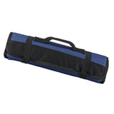 Maxbell 22 Pocket Chef Roll Bag Cutter Roll Carry Bag Storage Pouch Organizer Blue