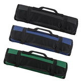 Maxbell 22 Pocket Chef Roll Bag Cutter Roll Carry Bag Storage Pouch Organizer Blue