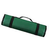 Maxbell  22 Pocket Chef Roll Bag Cutter Roll Carry Bag Storage Pouch Organizer Green