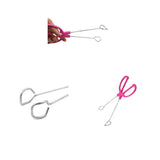 Maxbell Stainless Steel Catering Serving Tongs Food Serving Salad Cake Bread Tongs