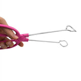 Maxbell Stainless Steel Catering Serving Tongs Food Serving Salad Cake Bread Tongs