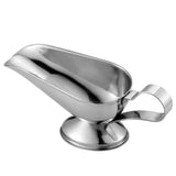 Maxbell Stainless Steel Gravy Boats, Sauce Boats, Dressing Pouring Boats Silver 1oz
