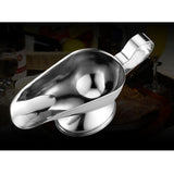 Maxbell Stainless Steel Gravy Boats, Sauce Boats, Dressing Pouring Boats Silver 5oz