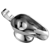 Maxbell Stainless Steel Gravy Boats, Sauce Boats, Dressing Pouring Boats Silver 5oz