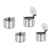 Maxbell Stainless Steel Spice jar Condiment Seasoning Pot Sugar Bowls Box 200ml