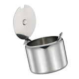 Maxbell Kitchen Stainless Steel Spice Jar Condiment Pots Seasoning Can + Spoon 200ml