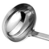 Maxbell Stainless Steel Soup Spoon Ladle Long Handle Kitchen Cooking Utensils 50ml