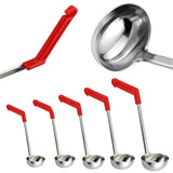 Maxbell Stainless Steel Soup Spoon Ladle Long Handle Kitchen Cooking Utensils 50ml
