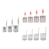 Maxbell Kitchen Pasta Noodle Strainer, Stainless Steel, Deep Fry Basket 12cm