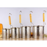 Maxbell Kitchen Pasta Noodle Strainer, Stainless Steel, Deep Fry Basket 12cm