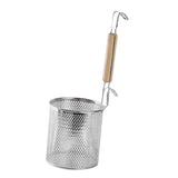 Maxbell Kitchen Pasta Noodle Strainer, Stainless Steel, Deep Fry Basket 12cm