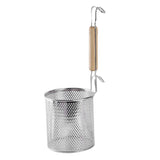 Maxbell Kitchen Pasta Noodle Strainer, Stainless Steel, Deep Fry Basket 14cm