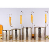 Maxbell Kitchen Pasta Noodle Strainer, Stainless Steel, Deep Fry Basket 16cm