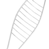 Maxbell Stainless Steel Barbecue Net BBQ Grill Cooking Double Layer Mesh Tong 730mm